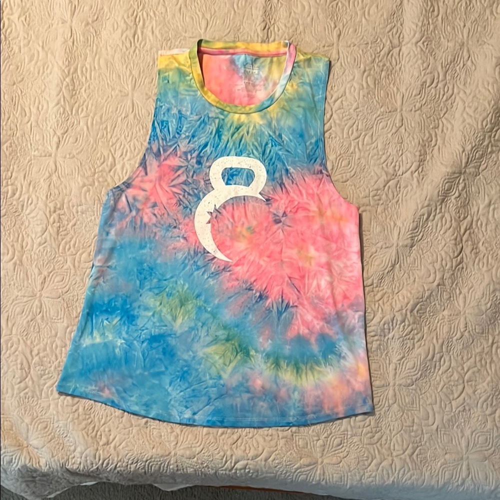 Colorful Tie-Dye Kids Tank Top